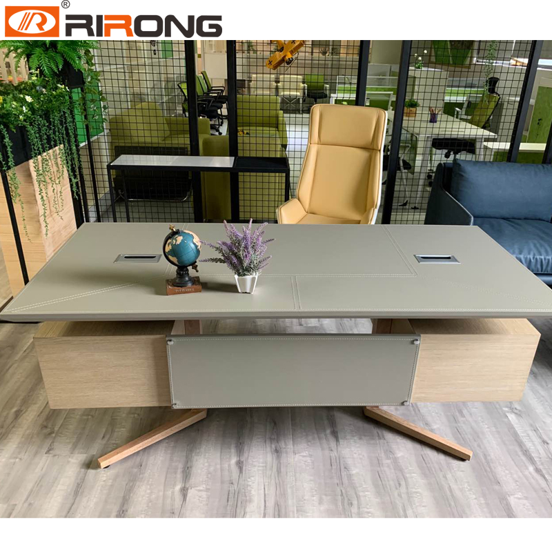 executive table extreme grey