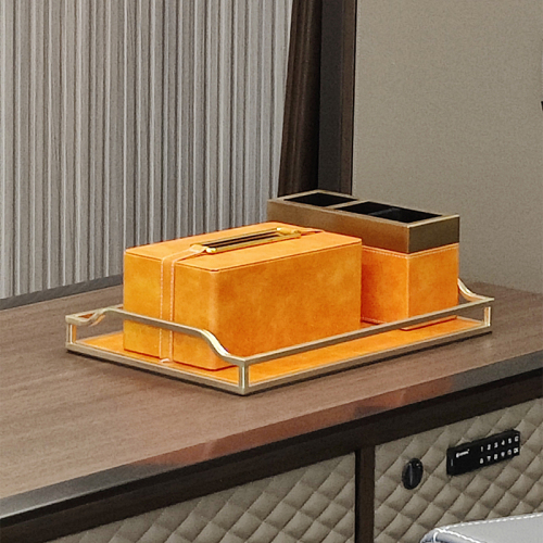 Leather Tissue Box