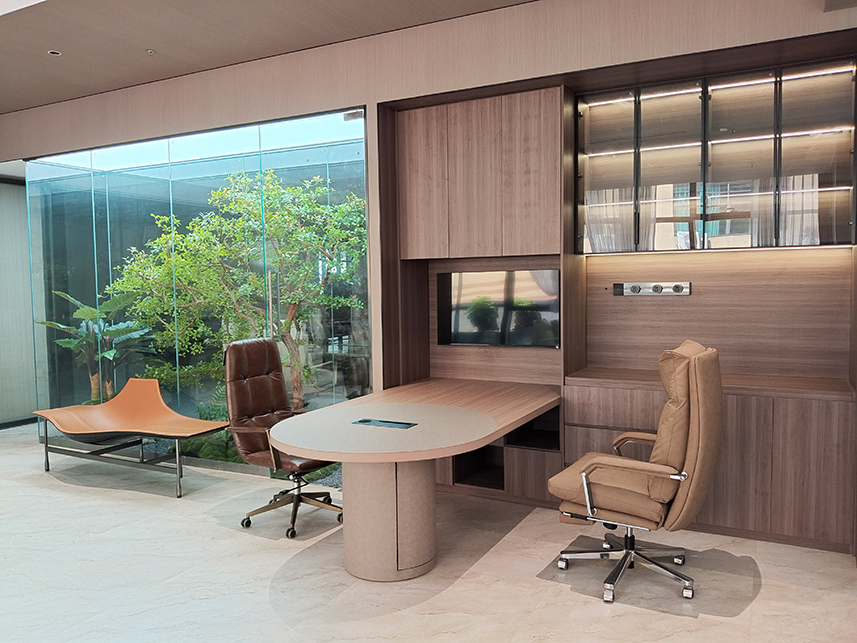 CEO Space Customized Cabinet Water Bar
