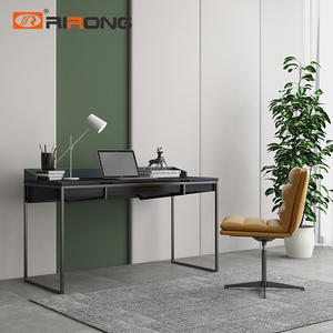 120 140cm Wooden Leather Home office Italy Design Small study table