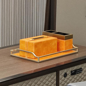 Leather Tissue Box