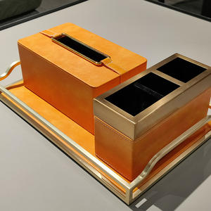 Leather Tissue Box